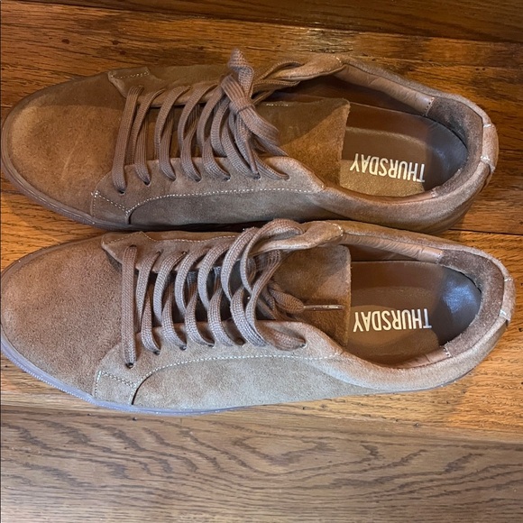 Thursday Boot Company Men’s Premier Low Top sneakers in Camel Suede Size 10.5 - Picture 7 of 13